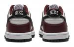 Nike Dunk Low Dark Team Red GS, Красный Белый Черный - фото 5
