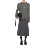 Свитер Crewneck Jumper JIL SANDER, серый - фото 5