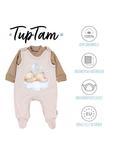 Комбинезон TupTam, бежевый/коричневый - фото 2