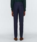 Льняные брюки «гриффон» Orlebar Brown, синий - фото 4