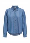 Блуза ONLY Button-down blouse, Blu Denim/Blue Denim - фото 6