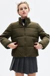 Куртка H&M Nylon puffer, зеленый - фото 2