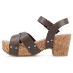 Платформа-сандалия Valentina Journee, brown - фото 4