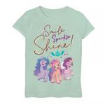 Футболка с блестящим рисунком My Little Pony для девочек 7–16 лет Licensed Character - фото