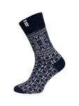 Носки HomeOfSocks HOS603, темно-синий - фото