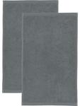 Гостевое полотенце Erwin Müller, серый - фото