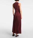 Майка из джерси Aya Muse, бордовый - фото 3