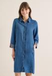 CECIL Рубашка-платье в синем дениме - фото 2