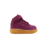 Кроссовки Nike Force 1 Mid WB TD 'Bordeaux', фиолетовый - фото