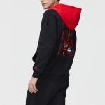 Rijin Doujin Collection Толстовка мужская черная Lining, черный - фото 5