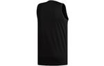 Баскетбольная майка мужская черная Adidas, черный - фото 2