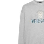 Свитшот VERSACE, серый - фото 7