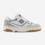 Кроссовки New Balance 550 Hook & Loop Little Kid 'White Slate Grey', белый - фото