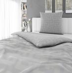 Двустороннее постельное белье Bio:Vio, 135x200 см, серебристый - фото 2