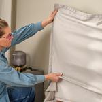 Чехол каркаса кровати IKEA, 180x200 см, цвет Vissle beige - фото 4