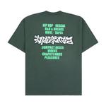 Футболка Pleasures Melrose T-Shirt, Green - фото 2