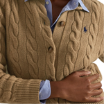 Свитер FW25 женский Polo Ralph Lauren, camel - фото 7