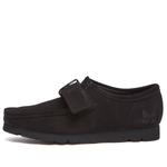 Кроссовки X needles wallabee strap Clarks Originals, черный - фото