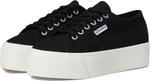 Кроссовки Unisex Superga 2790 Platform, Black/F Avorio - фото