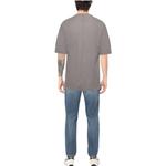 Футболка мужская серая Moncler, серый - фото 5