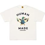 Футболка с принтом #13 HUMAN MADE, белая - фото 2