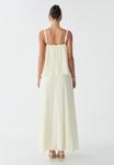 Платье BWLDR NORA MAXI DRESS, Off White/Off-White - фото 4
