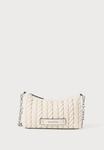 Сумка кросс-боди KARL LAGERFELD WEAVE ZIP CROSSBODY, Off-White - фото