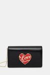 Сумка Love Moschino, черный - фото