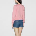 Свитшот женский розовый Gucci - фото 3