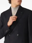 Двубортный пиджак Lardini, черный - фото 5