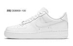Кроссовки Nike Air Force 1 Skateboard Shoes Women's Low-Top Gray White - фото 6