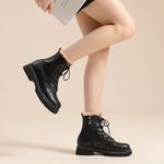 Ботинки Martin Boot женские Zhr, черный - фото 15