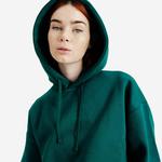 DECATHLON Женская толстовка с капюшоном - Elementals green - фото 3