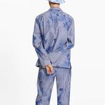 Рубашка мужская Louis Vuitton в полоску, синий - фото 3