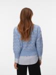 VERO MODA Свитер 'VMLEONOR' в цвете Dusty Blue - фото 3