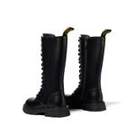 Детские кожаные ботинки для детей Snoffy, черный - фото 4