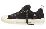 Кроссовки DIOR B23 Skater Low Top Erl Black Cotton Canvas - фото