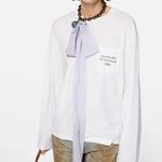 Футболка FW25 Unisex Acne Studios, белый - фото 5