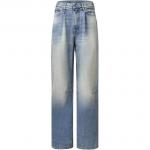 Выцветшие джинсы R13, merlin синий - фото