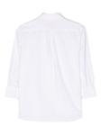 Aspesi рубашка с косым воротником, белый - фото 2