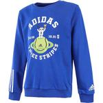 Детский свитшот Adidas, синий - фото