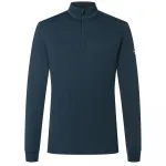 Футболка Super.natural Tundra175 half zip long sleeve, синий - фото