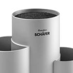 Блок ножей сталь 10 шт., серый - фото 5