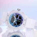 ARMANI EXCHANGE Часы AE Wrist Watch Electronic Movement Silicone Strap Multicolor Watch Dial Men's Watch - фото 10