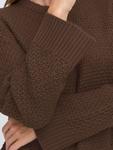 Свитер Oxmo Nelly, Dark brown - фото 4