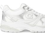 Кроссовки COACH Mesh Sneakers, цвет Light Grey/Optic White - фото 6