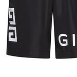 Шорты с принтом логотипа Givenchy, черный - фото 9