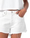 Винтажные обрезанные шорты Parker AGOLDE, белый - фото 5