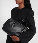 Кожаная сумка-тоут America Medium Calvin Klein Collection, Black - фото 2