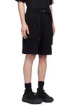 Черные шорты-карго из твила Y-3 - фото 2